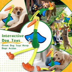 Fuufome Juguete Perro Estructura Chirriante: fomenta juego interactivo con chirrido.