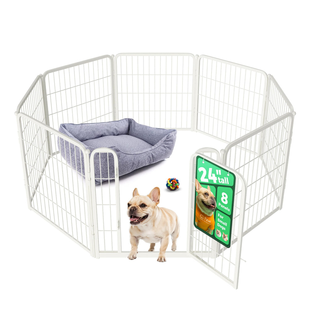 FXW Homeplus Desatado corral interior para perro pequeño, juego seguro en casa