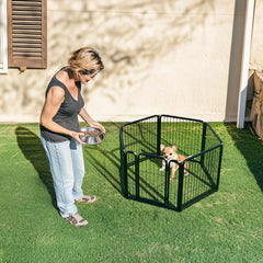 FXW Rollick jaula patio para perros, ideal para descanso al aire libre