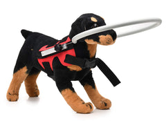 GabeFish Anillo guía ligero para gatos y perros pequeños, ajuste cómodo