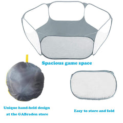 GABraden jaula para reptiles transparente y aireada para uso interior o exterior.