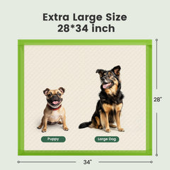 Gardner Pet almohadillas multicapas duraderas, fáciles de desechar.