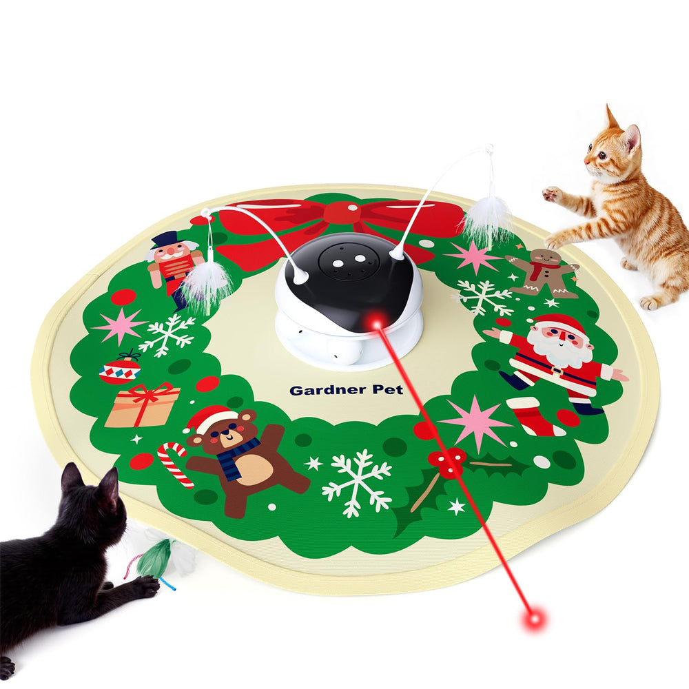 Gardner Pet 5en1: pluma mĂłvil para gatos curiosos y activos.