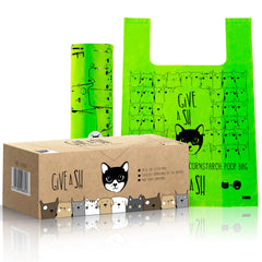 G.A.S sacs litière chat: emballage écologique facilitant le rangement et l'achat responsable.