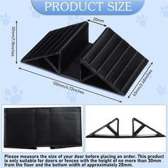 Geelin refuerzo triangular para puerta añade estabilidad al panel de separación.