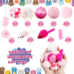 Gemscream: bolas crujientes para gatos, promueven ejercicio ligero.