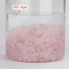 Gemshan cristales rosados naturales para decoración y arreglos