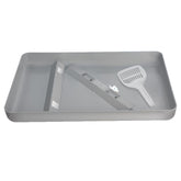 Bandeja Generic para arena de gato, compatible con Petsafe Scoop-Free, facilita la limpieza diaria.