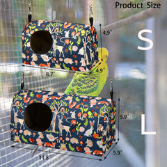 Nido Generic para aves tamaño pequeño, práctico para periquitos y aves pequeñas