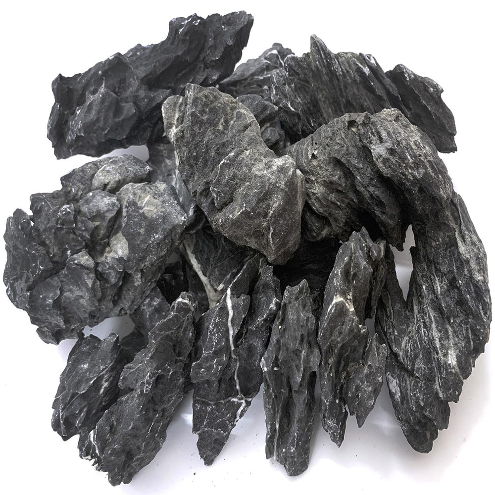 Piedra dragón Seiryu genérica para acuario con cuevas decorativas y refugios.