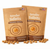 Premios suaves de Generic para entrenamiento, sabor mantequilla de cacahuete, 12oz, ideales para cachorros.