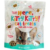 Genérico Premios para Gato con Pollo, crocantes por fuera, ideal para recompensa diaria.