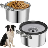 Generic tazón agua para jaula de perro anti salpicaduras.