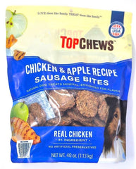 Top Chews pollo manzana, empaque 40 oz, recompensa sabrosa para perros en entrenamiento