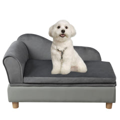 Getifun cama-para-mascotas tipo sofá con almacenamiento práctico para juguetes.