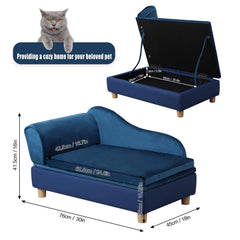Getifun cama sofá con almacenamiento oculto, perfecto para guardar juguetes.