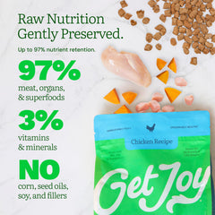 Get Joy: topper de comida liofilizada para realzar el bol de tu perro