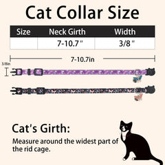 Giecooh collar ajustable para gatitos y gatos adultos