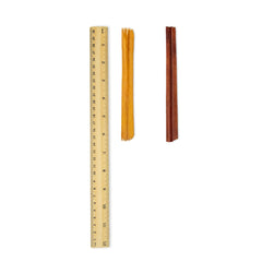 Paquete de 10 palitos GigaBite Bully Sticks, ideal para entrenamiento.