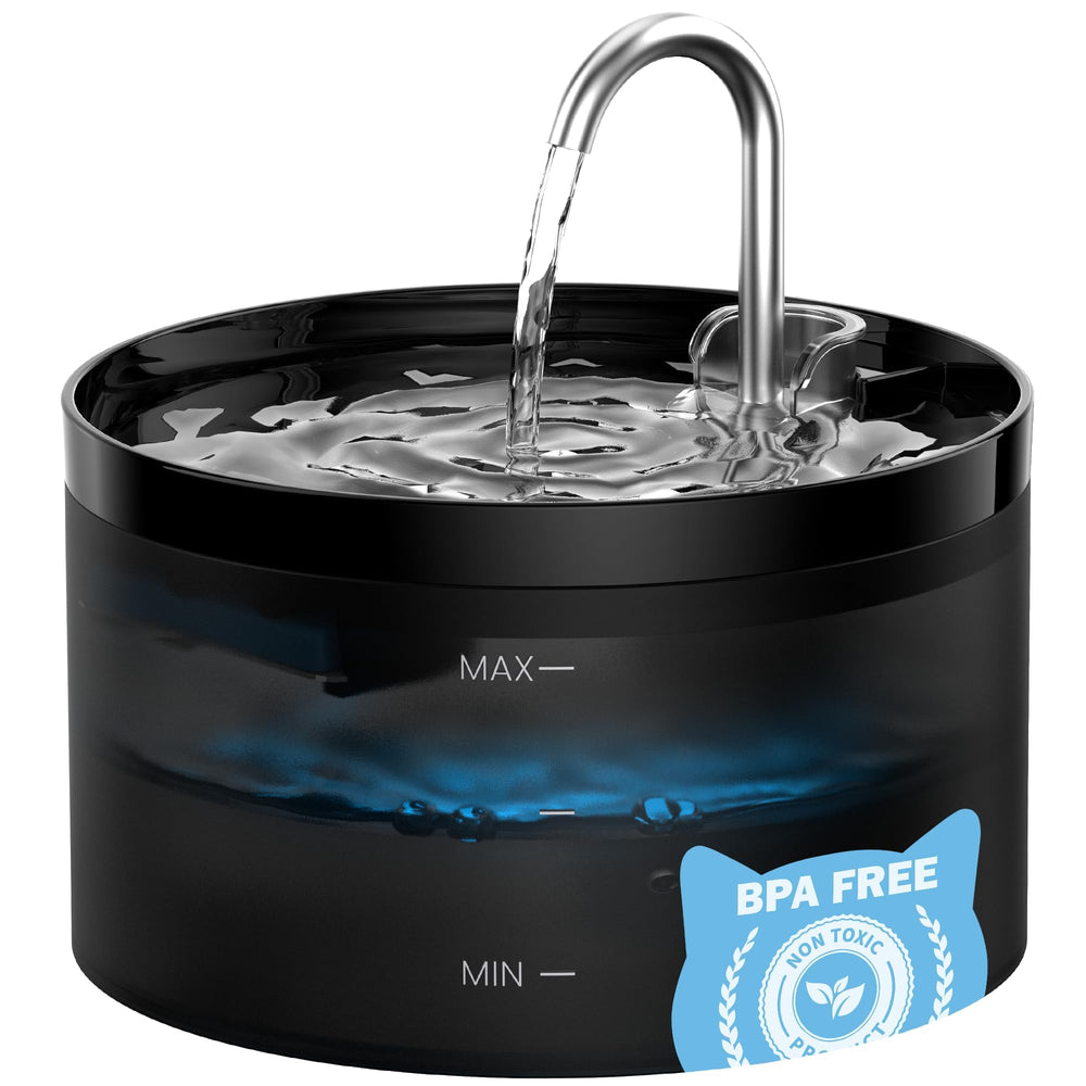 Bebedero GIOTOHUN para gatos de 2L, ideal para mantener el agua fresca durante varios días.