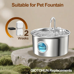 GIOTOHUN filtro-gato-esponja retiene impurezas y mantiene agua limpia
