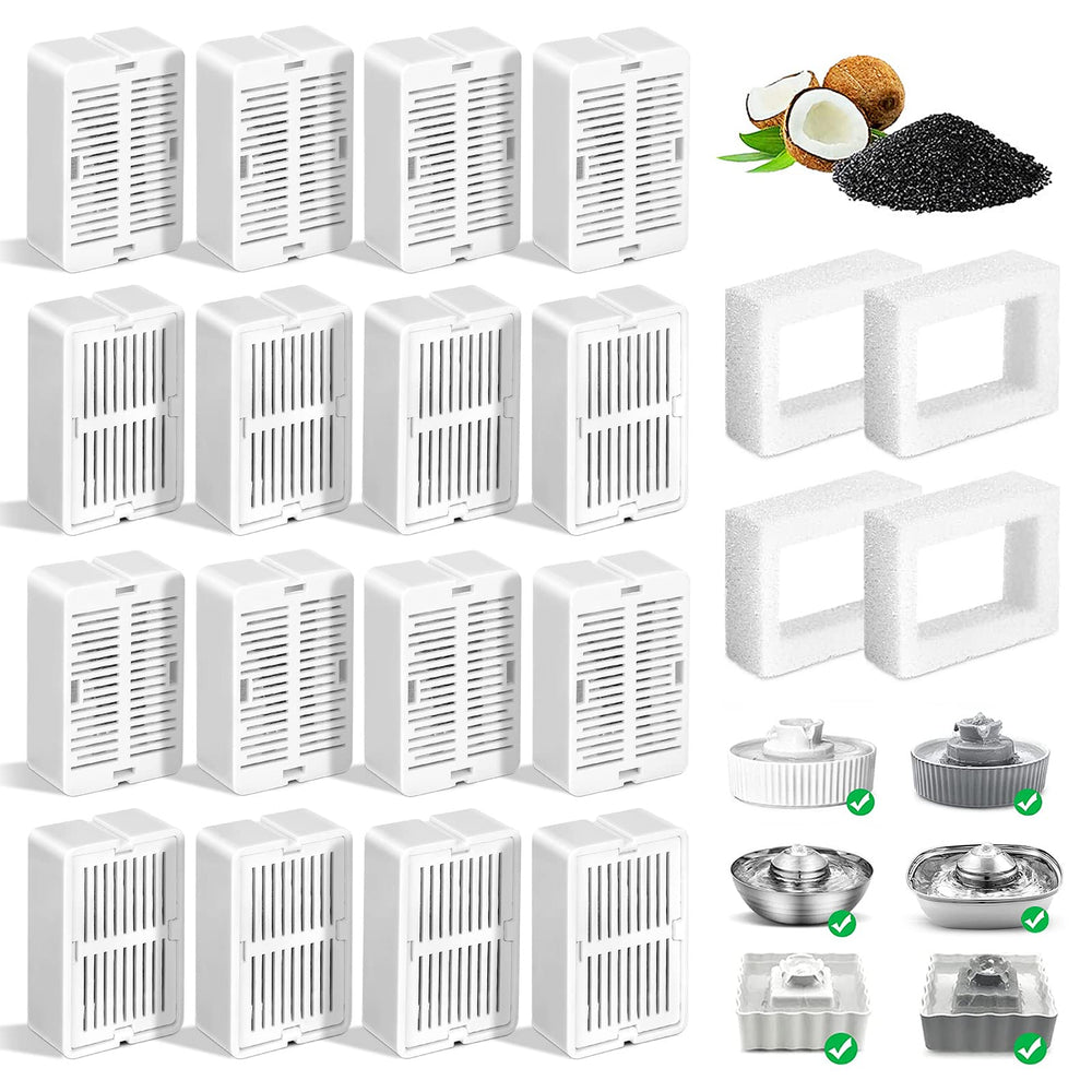 GISOFIK filtros CupCake cerámico: filtración estable para agua fresca de gatos.