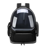 GixDix mochila para gato con ventana burbuja, ideal para vigilar a tu mascota durante paseos