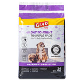 Glad almohadillas entrenamiento perros carbón activado para control de olores
