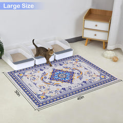 Glittme alfombrilla impermeable para arena protege el suelo ante salpicaduras.