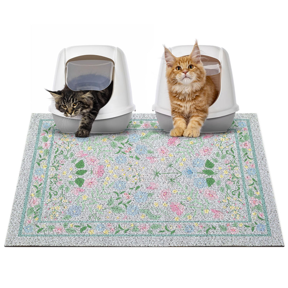 Alfombrilla Glittme con base antideslizante para gatos, evita deslizamiento