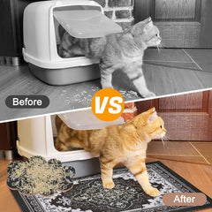 PVC suave de Glittme ofrece comodidad para las patas de tu gato.