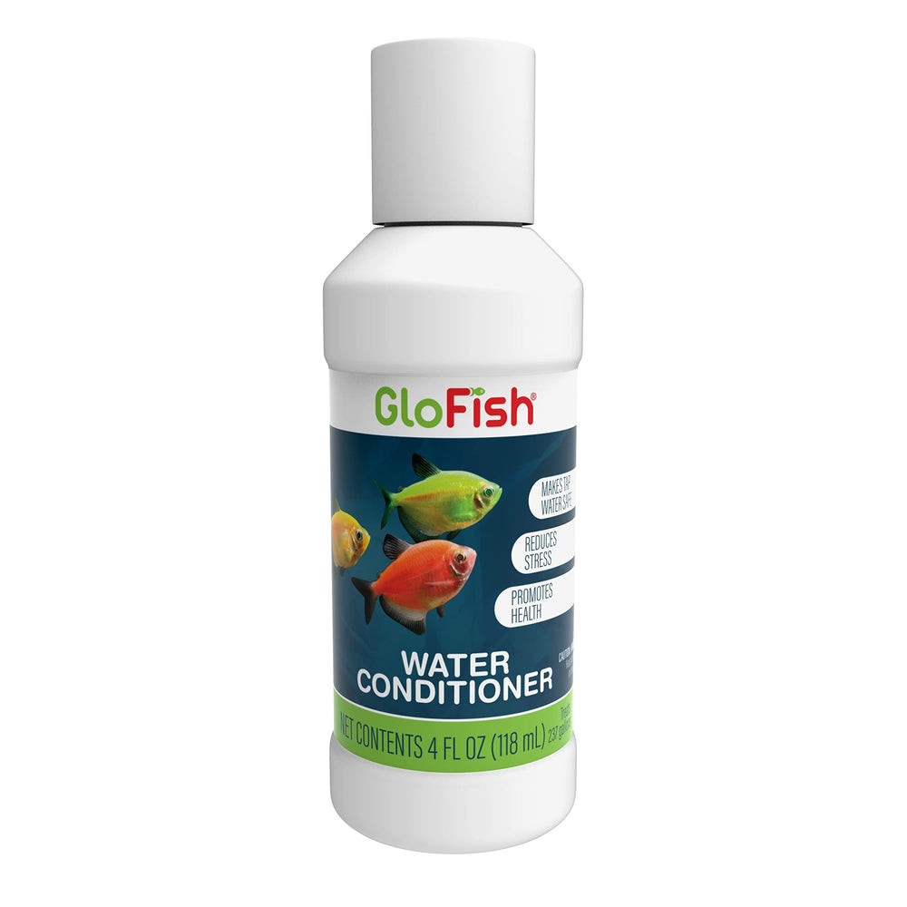 GloFish Condicionador de Agua: vertido de la botella para acuarios fluorescentes, seguridad del agua