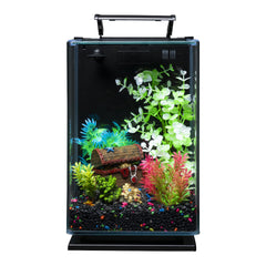 GloFish grava rosa brillante para un acuario llamativo y divertido.