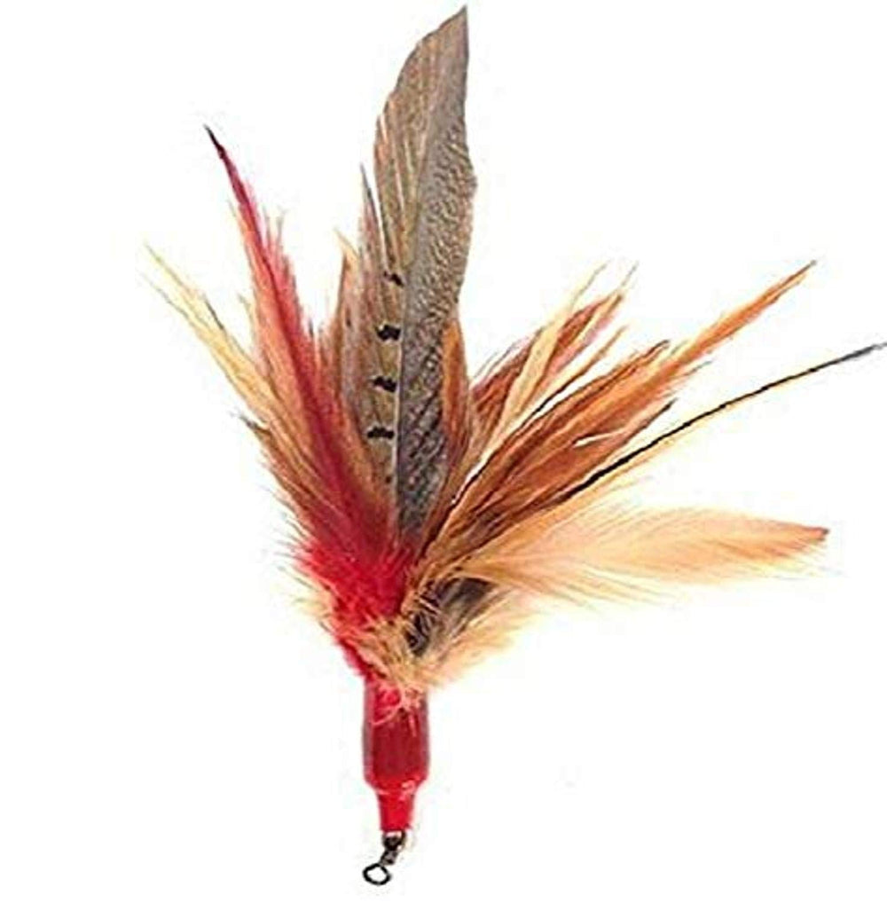 Accesorio GoCat Da Bird Wild Thing con plumas multipunto para juego activo