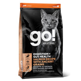 Go! Solutions Digestión croqueta de salmón para gatos, favorece una digestión suave.