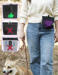 Gobeigo dispensador de bolsas para heces y acceso rápido durante la caminata.