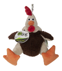 godog Checkers Fat Rooster: diseño con costuras reforzadas para mayor durabilidad