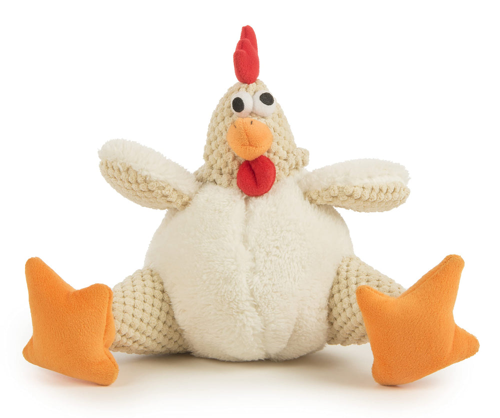 goDog Checkers Gallo Gordo Peluche con Sonajero para juego interactivo