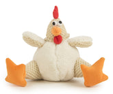 goDog Checkers Gallo Gordo Peluche con Sonajero para juego interactivo