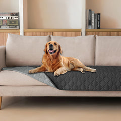 Manta gogobunny impermeable doble cara, frente, protege el sofá y mantiene la comodidad de tu mascota.