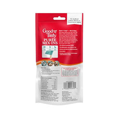Good 'n' Tasty puree mix-ins atún para mayor sabor y proteína.