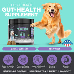GOOGIPET NATURAL PET PRODUCTS: googipet-probiotics-perros-digestivo-enzimas, apoyo a la descomposición de comidas.