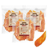 Gootoe: paquete de jerky de pollo de 1 lb, ideal como recompensa diaria.