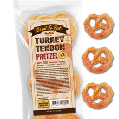 Gootoe tendones de pavo para perros, presentación del producto, opción natural