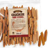 Gootoe tiras de pollo para perros listas para entrenamiento