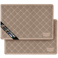 GORILLA GRIP: alfombrilla para caja de arena, malla en espiral acolchada atrapa la arena