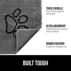 GORILLA GRIP SoakSTOPPER capa superior absorbente: controla la humedad cerca de la puerta
