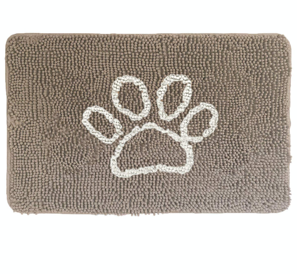 Gorilla Grip SoakSTOPPER: tapis absorbant en chenille qui essuie rapidement