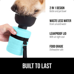 Gorilla Grip tapa-bowl-desplegable: cuenco práctico para beber en movimiento