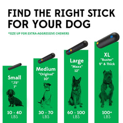 Goughnuts Juguete tamaño 1.75 pulgadas, ideal para perros 14-32 kg
